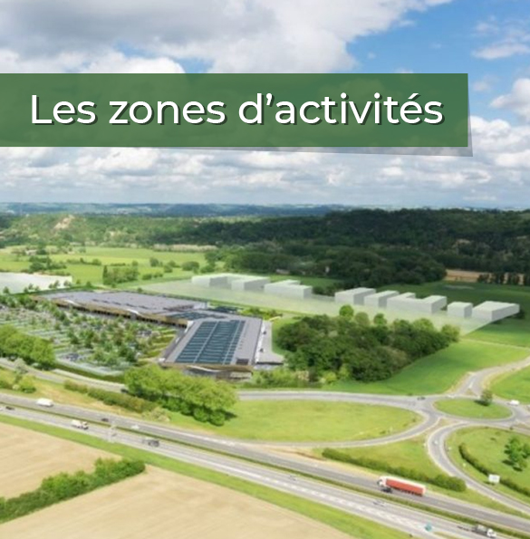 Les zones d'activités