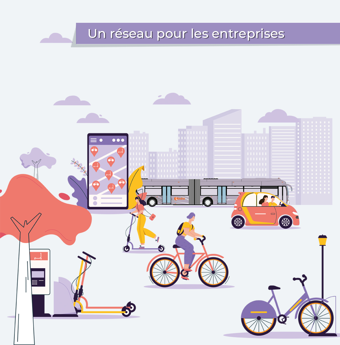 Un réseau pour les entreprises